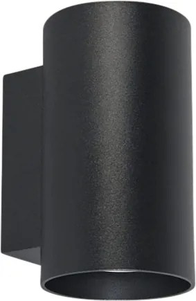 Lampada da parete di design intelligente nera incl. 2 Wifi GU10 - Sandy