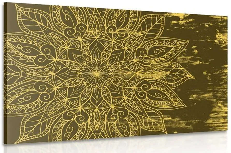 Quadro su tela – Texture Mandala
