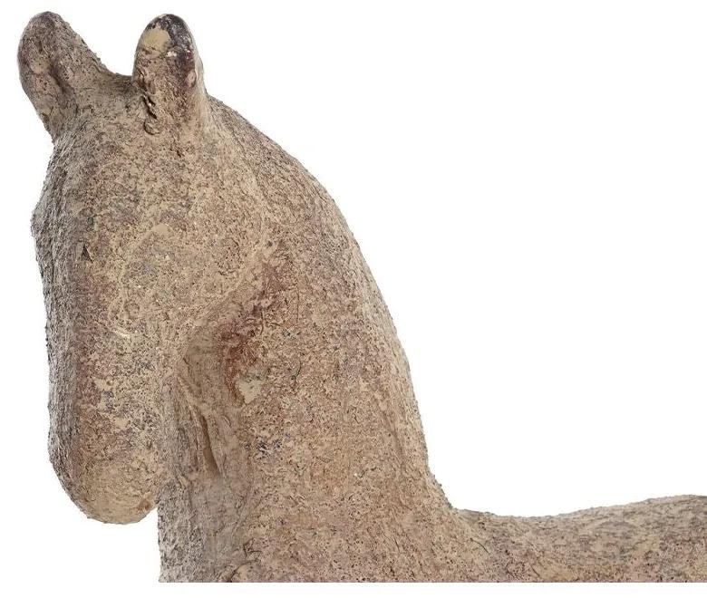 Statua Decorativa DKD Home Decor Cavallo Resina Coloniale (54 x 19 x 50 cm)