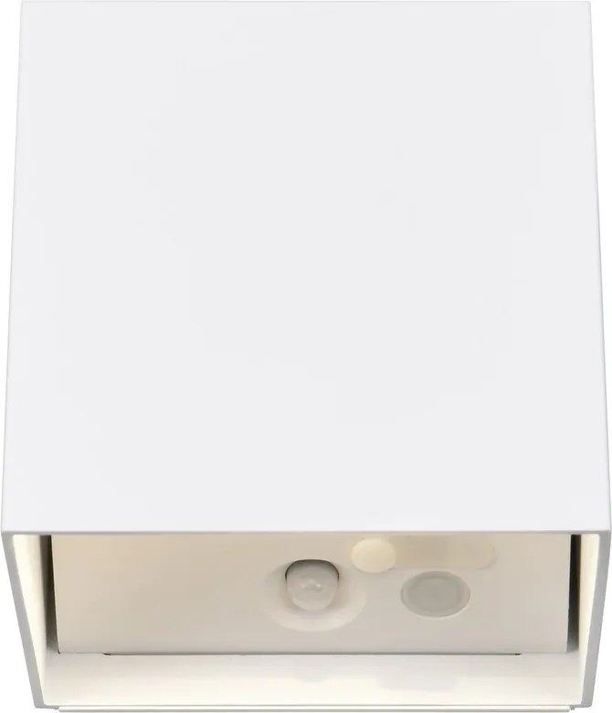 Illuminazione esterna LED con ricarica USB con sensore di movimento da parete (altezza totale 10 cm) Genie – Trio