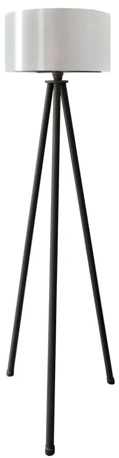 Lampada da terra AYD 1xE27/40W/230V nera/bianca