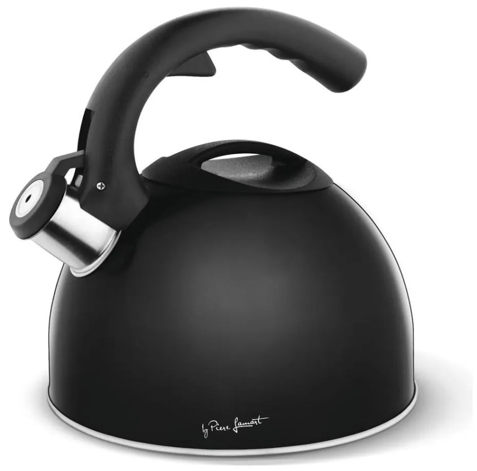 Lamart - Bollitore 2 l nero/acciaio inox