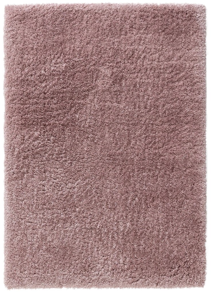 benuta Pop Tappeto a pelo lungo Ava Rosa 120x170 cm - Tappeto design moderno soggiorno