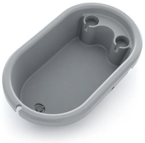 PETITE&amp;MARS - Fasciatoio con vasca da bagno SPA 3in1 grigio