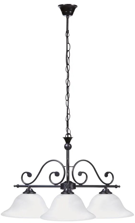Rabalux 7773 - Lampadario a sospensione con catena DOROTHEA 3xE27/60W/230V