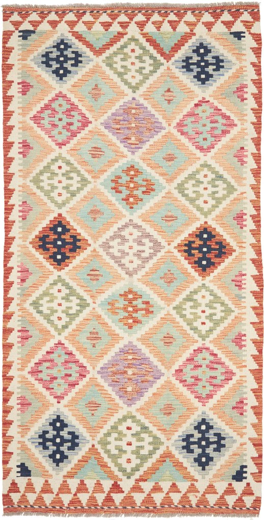 Kilim Tappeto 100 x 200 (Pakistan) Tessuto A Mano