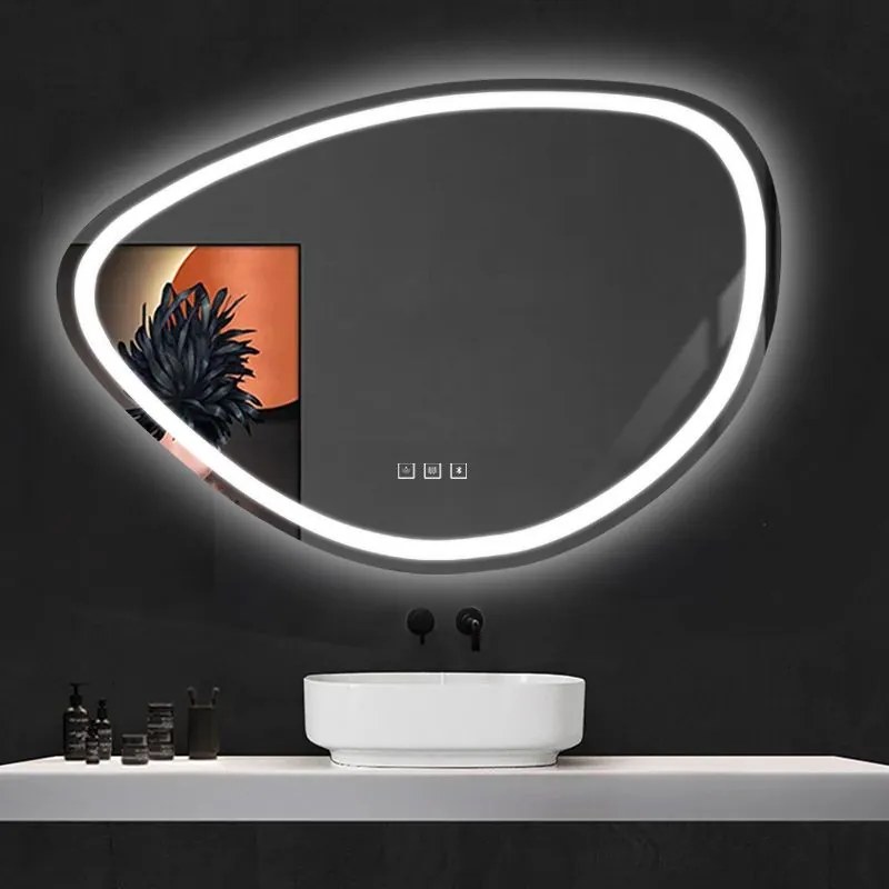 Specchio LED 70x100cm FOG