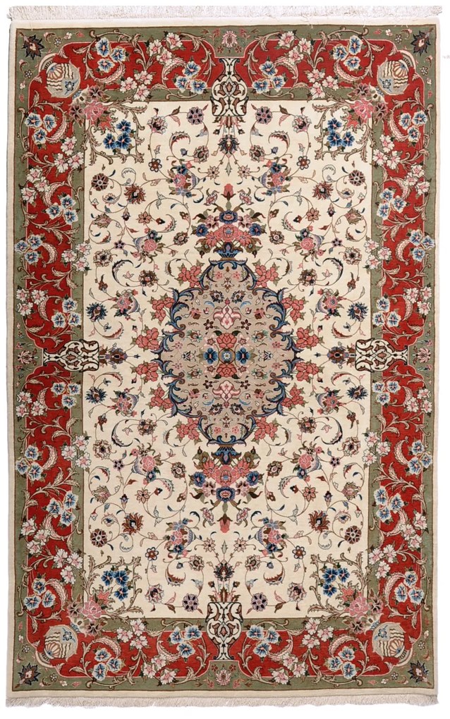 Sarouk Tappeto persiano 130x210 Beige (Iran) Annodato A Mano