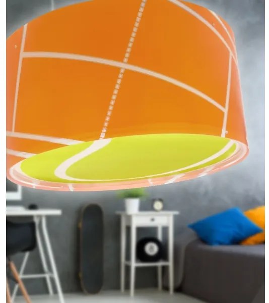 Dalber 41756 - Plafoniera per bambini TENNIS 2xE27/15W/230V