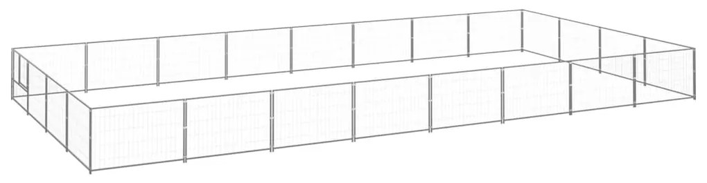 Gabbia Per Cani Argento 32 M² İn Acciaio /