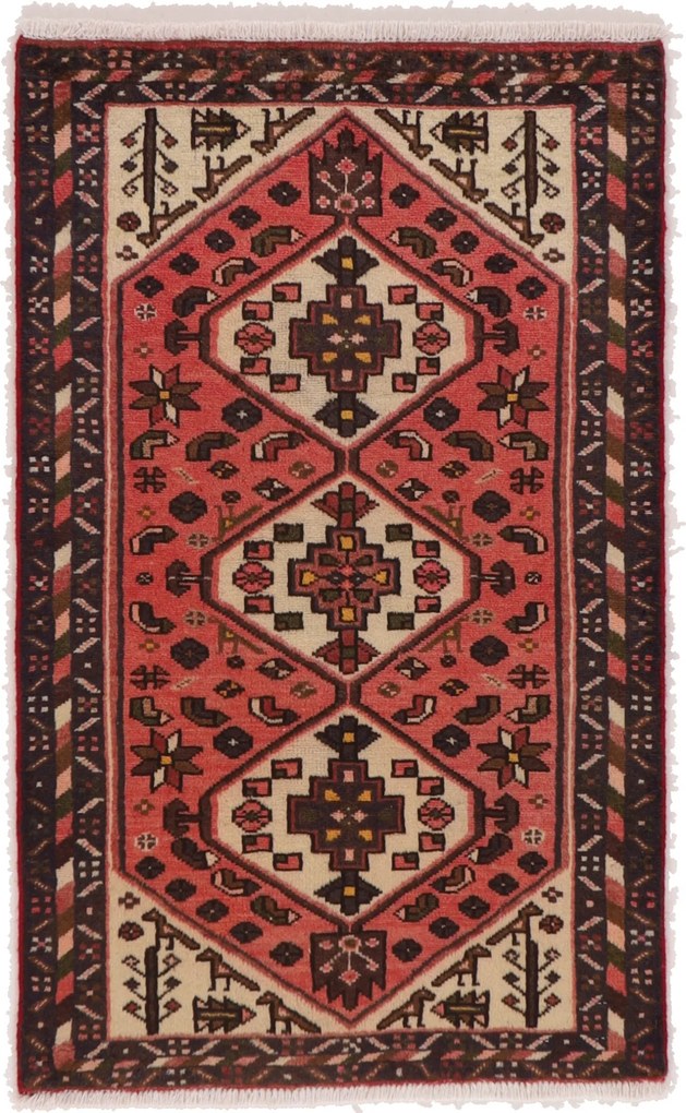 Hamedan Tappeto 120 x 80 (Iran) Annodato A Mano