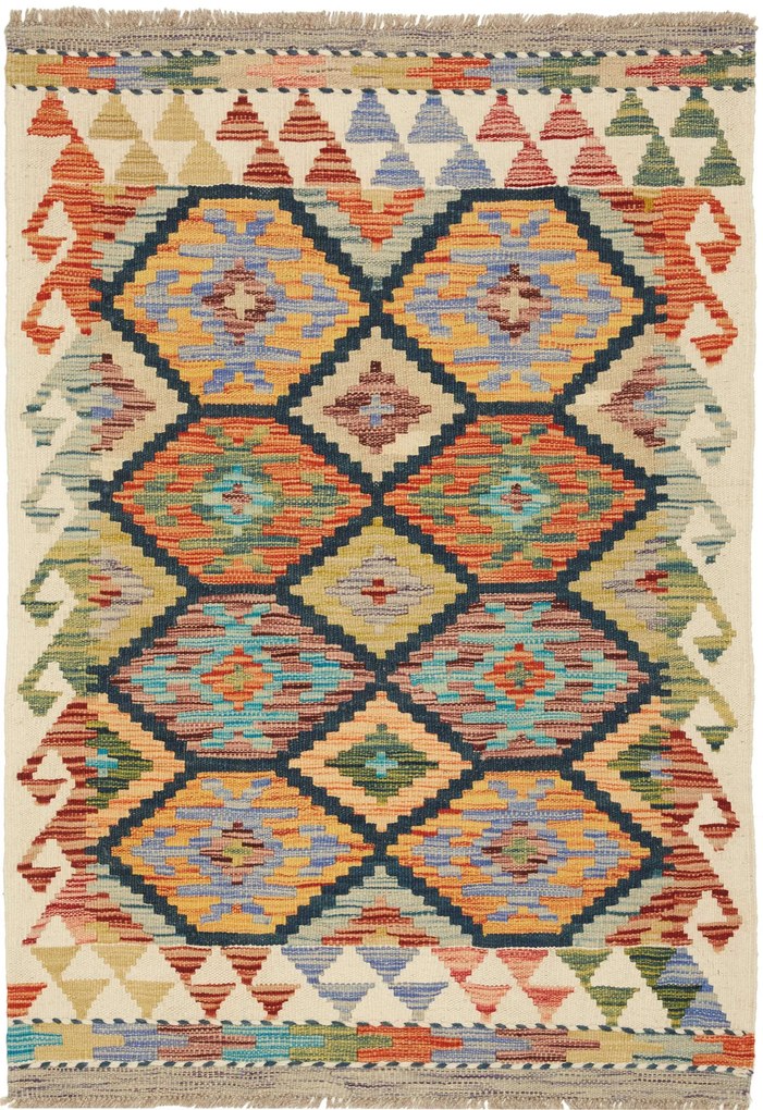 Kilim Tappeto 80 x 120 (Pakistan) Tessuto A Mano