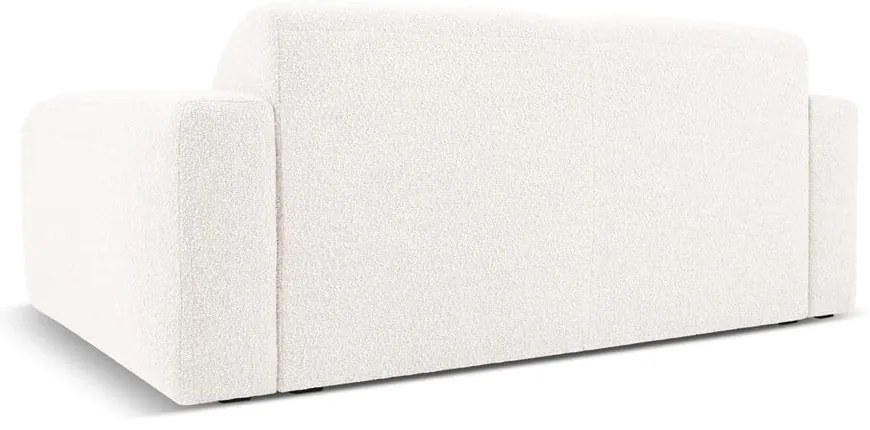 Divano bouclé bianco 170 cm Molino - Micadoni Home