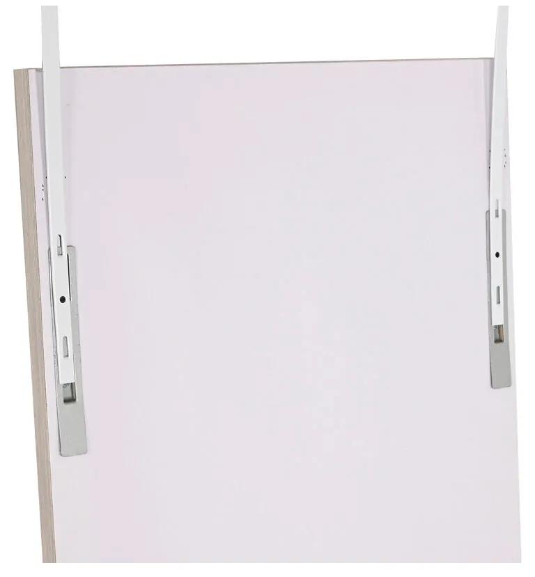 Specchio da parete Home ESPRIT Bianco Marrone Beige Grigio Cristallo polistirene 36 x 2 x 125 cm (4 Unità)