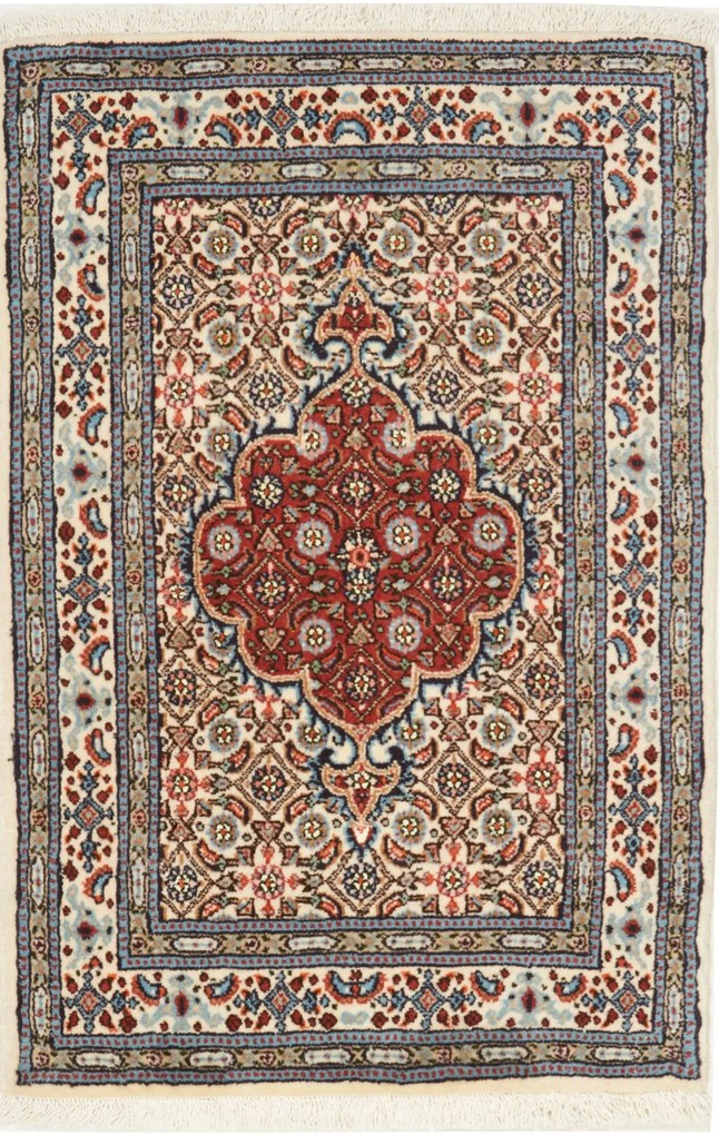 Moud Tappeto persiano 90 x 60 (Iran) Annodato A Mano