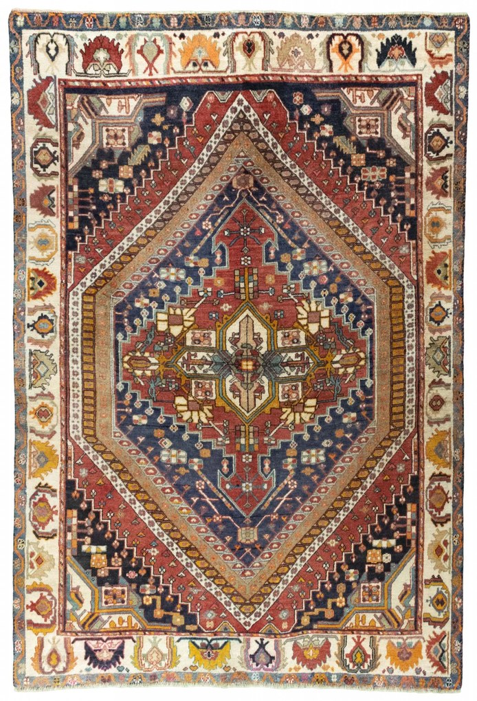 Tappeto persiano 220 x 150 (Iran) Annodato A Mano