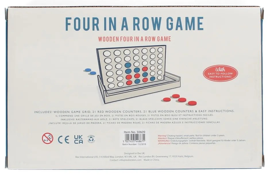 Pishquarks Four in a Row game set - Rex London