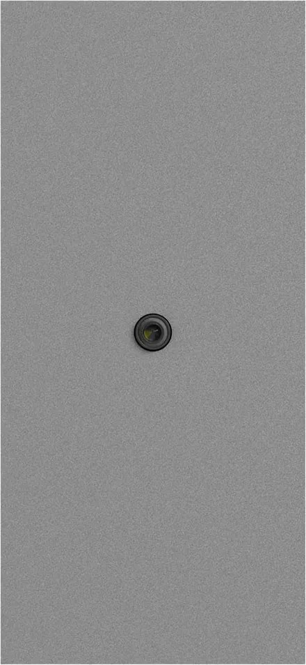 Applique Rettangolare 2xGU10 con Sensore Crepuscolare IP65 - Grigia