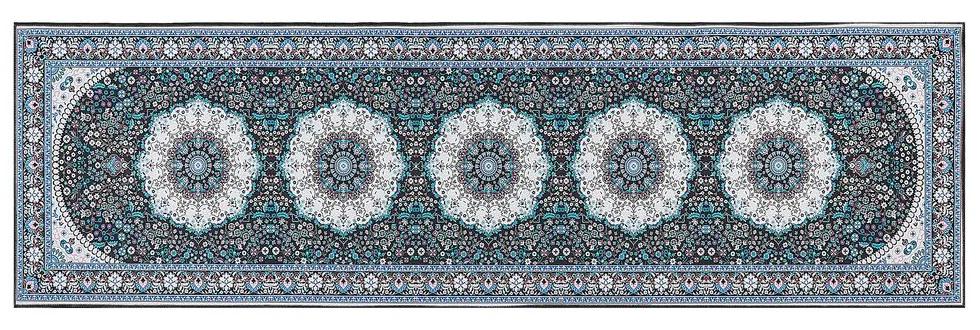 Tappeto blu 60 x 200 cm GEDIZ Beliani