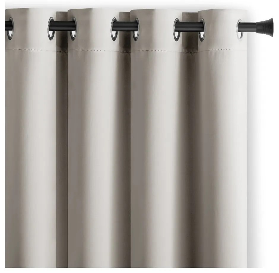 Tenda parzialmente oscurante beige 140x175 cm Kierra – Restilo