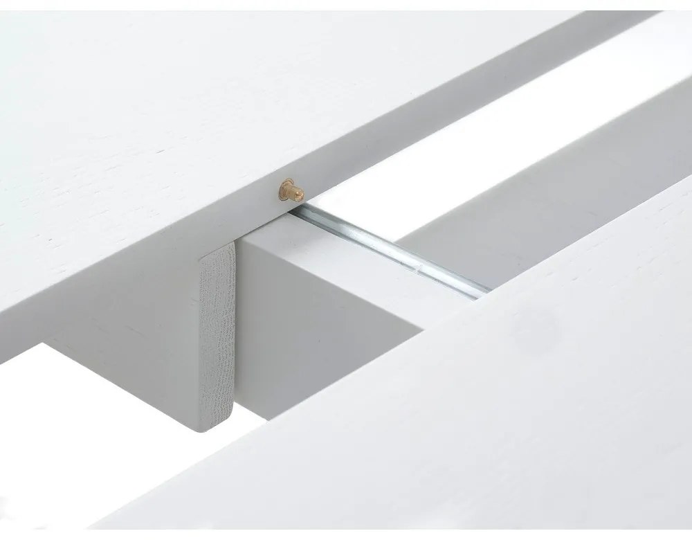 Tavolo da pranzo rotondo allungabile con estensione ø 120 cm Nola – Unique Furniture