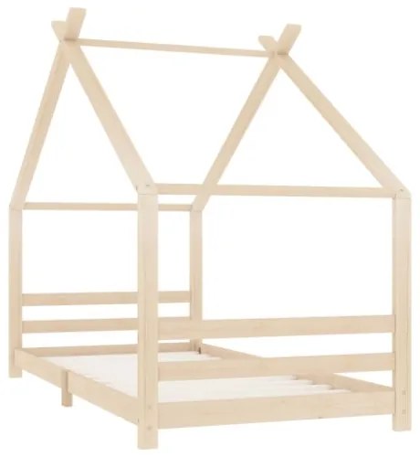 Giroletto per Bambini in Legno Massello di Pino 90x200 cm