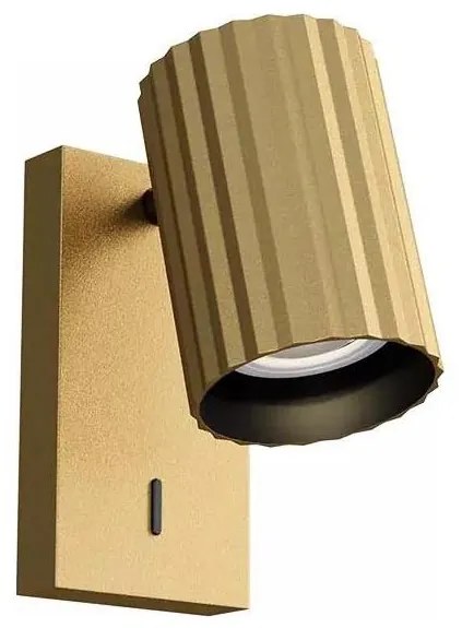 Redo 01-2582 - Faretto da parete orientabile DELPHI 1xGU10/7W/230V, finitura oro