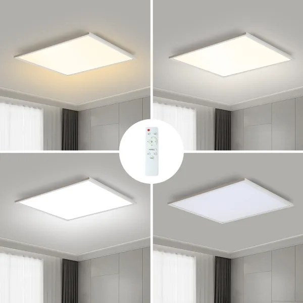 Brilagi - Pannello LED dimmerabile SLIMFRAME LED/58W/230V 60x60 cm bianco + telecomando