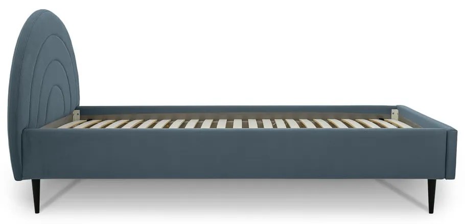 Letto blu per bambini con contenitore 90x200 cm Rainbow - Scandic