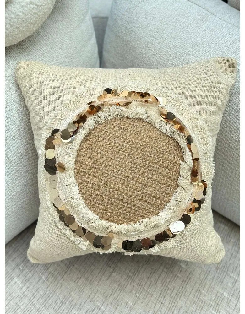 Federa decorativa 43x43 cm Sequins – Mioli Decor