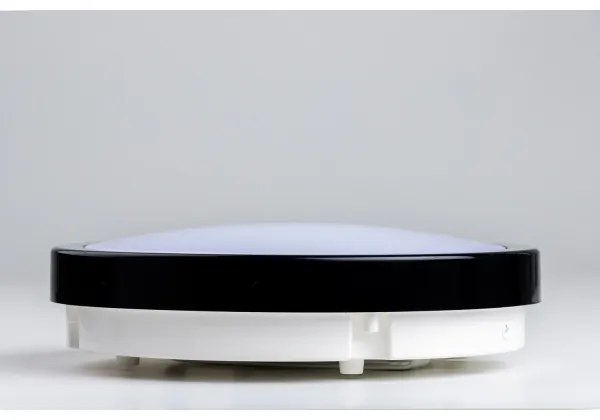 Brilagi - Plafoniera LED da bagno PERA LED/18W/230V diametro 22 cm IP65 nero