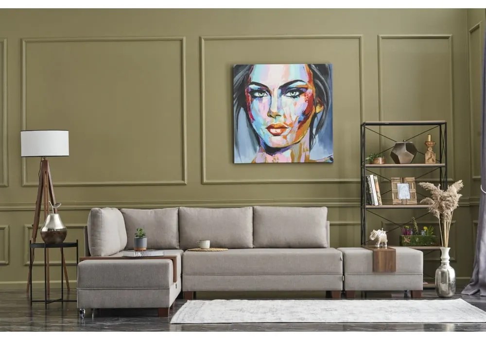 Divano angolare beige (angolo sinistro) Fly - Balcab Home