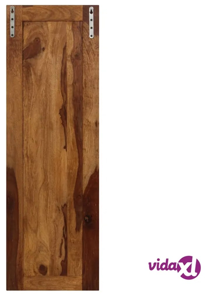 vidaXL Appendiabiti 2 pz in Legno Massello di Sheesham