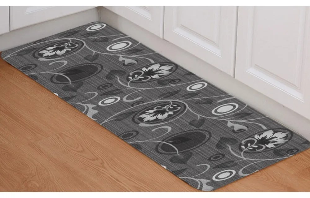 Passatoia grigia lavabile 58x230 cm Rosie – Oyo Concept