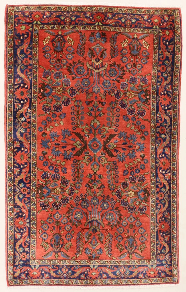 Sarouk Tappeto persiano 120x200 (Iran) Annodato A Mano