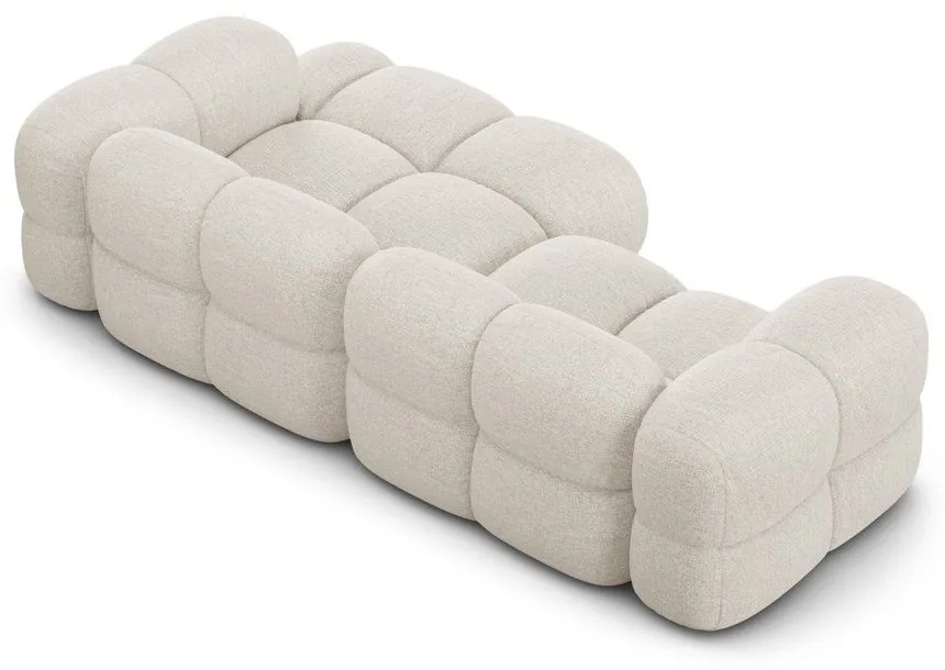 Divano angolare beige (con penisola a destra/con chaise lounge) Loretto – Cosmopolitan Design
