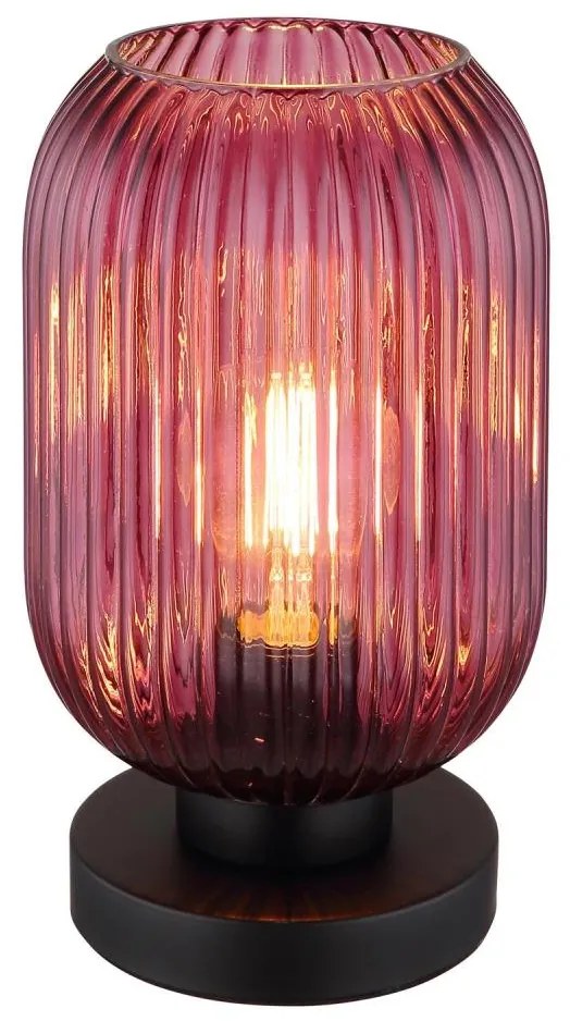 Globo 15469TP - Lampada da tavolo NORMY 1xE27/40W/230V viola