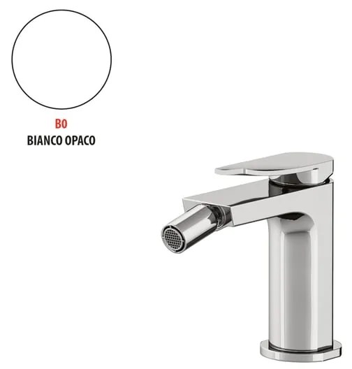 Rubinetto per bidet getto aerato Soffio GATTONI RUBINETTERIA bianco verniciato a polvere opaco