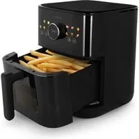 Friggitrice ad aria 6 L nera 1450 W