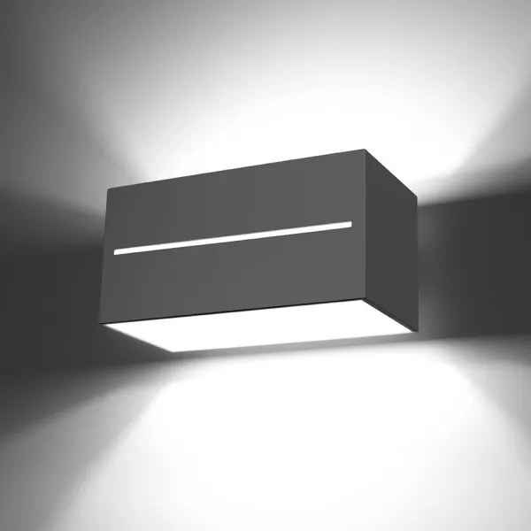 Applique LOBO 2xG9/40W/230V grigio