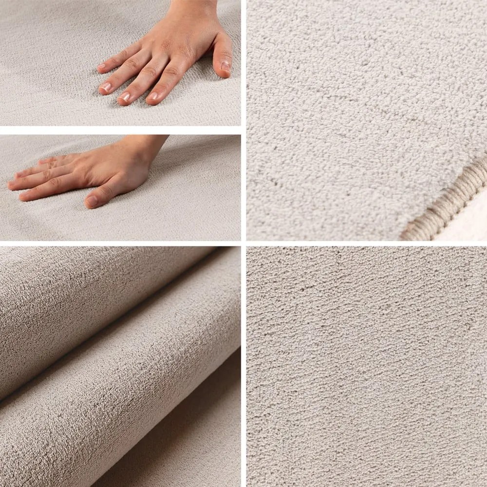 Passatoia lavabile crema 80x250 cm Sky - Ayyildiz Carpets