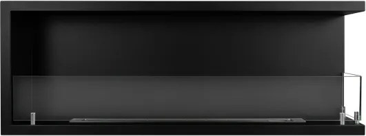 Camino a bioetanolo da incasso ad angolo biocamino angolare 120x45 cm SUTRI 120 DX