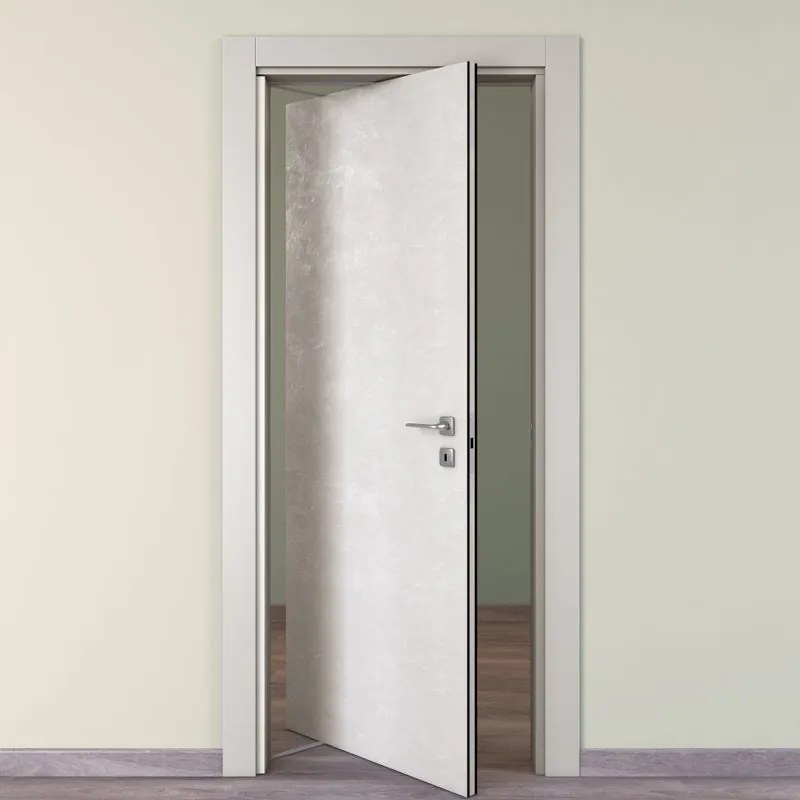 Porta rototraslante Hunk Lunar grigio L 70 x H 210 cm sinistra