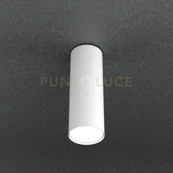 Cloud plafoniera tubo h.25 1 luce bianco 1128-pl25-bi