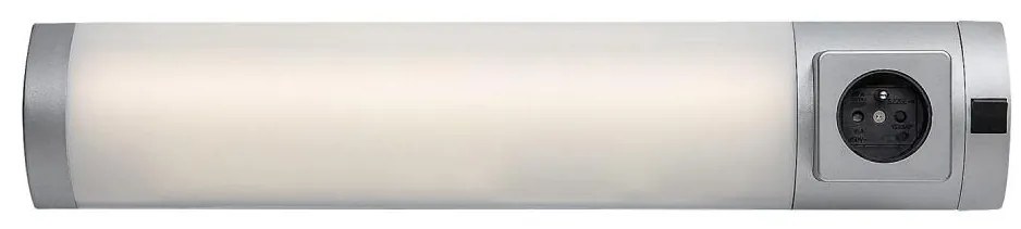 Rabalux 78038 - Lampada LED sottopensile con presa SOFT 2E LED/5W/230V 4000K 45cm argento