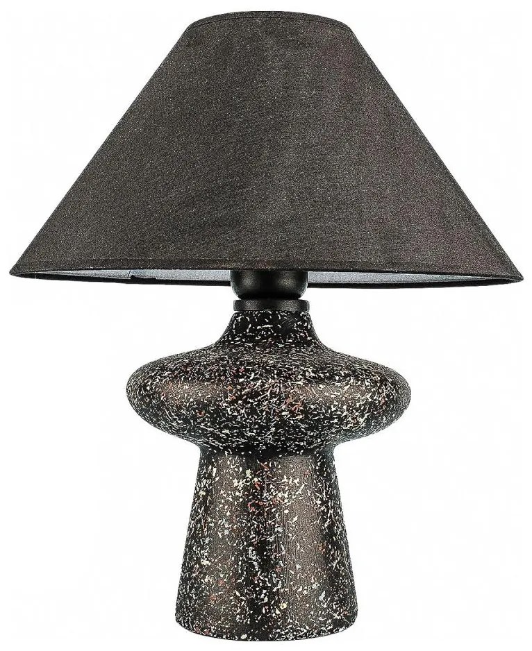 Lampada da tavolo RAMZES 1xE27/40W/230V nera