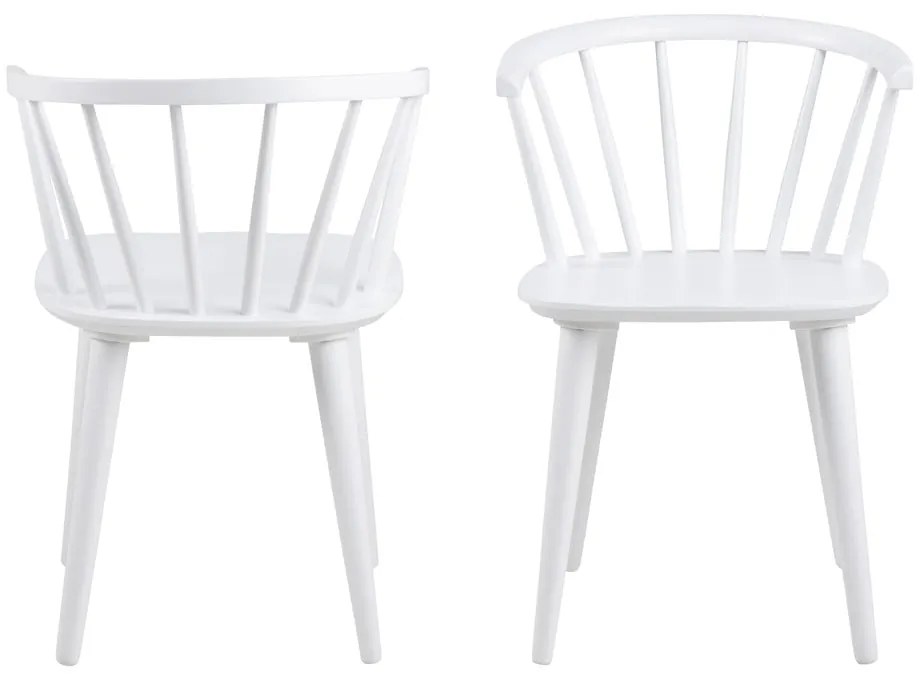 Sedia da pranzo bianca Ida - Actona