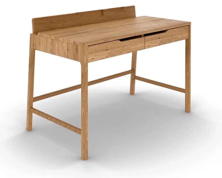 Tavolo da lavoro in rovere 65x120 cm Twig - The Beds