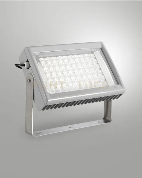 Zeus proiettore grigio a led 132w 4000k 18800lm 90° ip65
