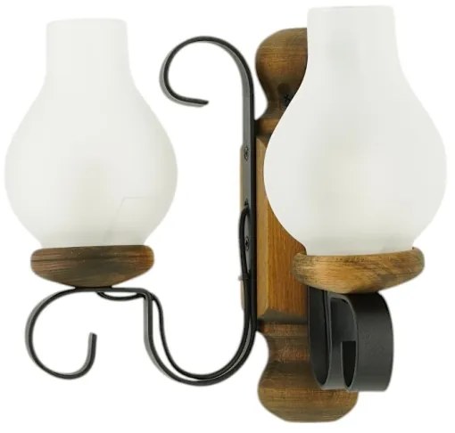 Brilagi - Applique RUSTIC 2xE14/40W/230V faggio/noce